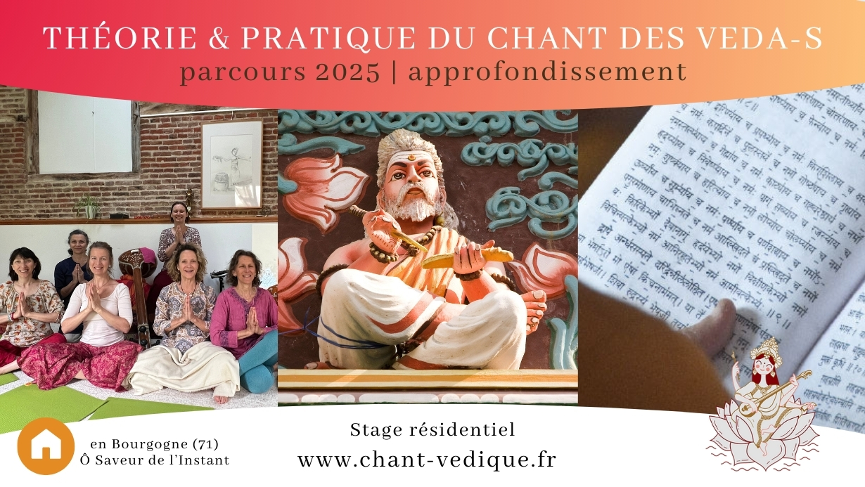 Parcours 2025 | Stage en présentiel : théorie & pratique du chant des veda-s