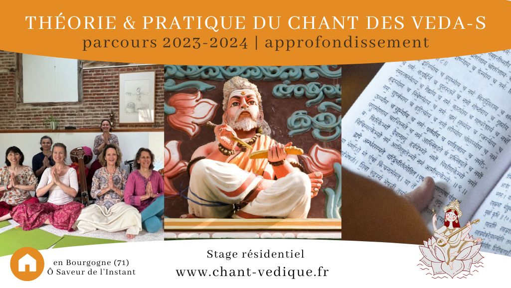 Parcours 2023-24 | Stage en présentiel : théorie & pratique du chant des veda-s